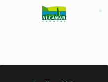 Tablet Screenshot of alcamar.cl