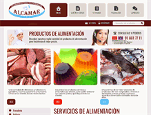 Tablet Screenshot of alcamar.es